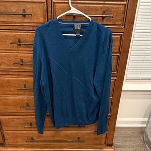 Jos. A. Bank Deep Blue V-Neck Sweater